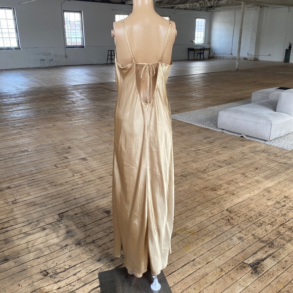 Vintage Early 2000s "La Vie En Rose" Maxi Slip Dress - Picture 7 of 9